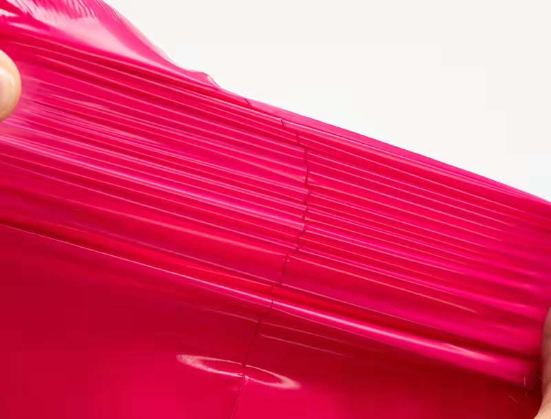 马关玫红色快递袋-05